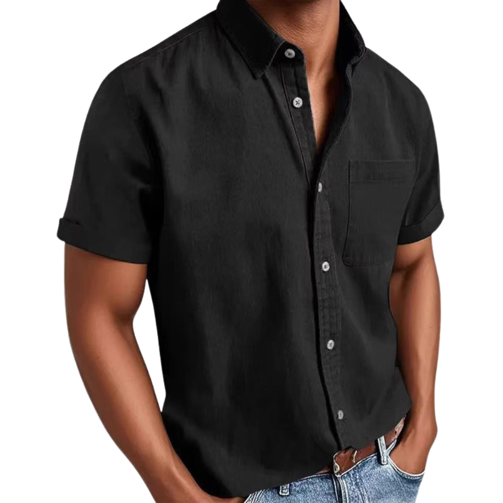 Jim™|Vintage klassiek overhemd