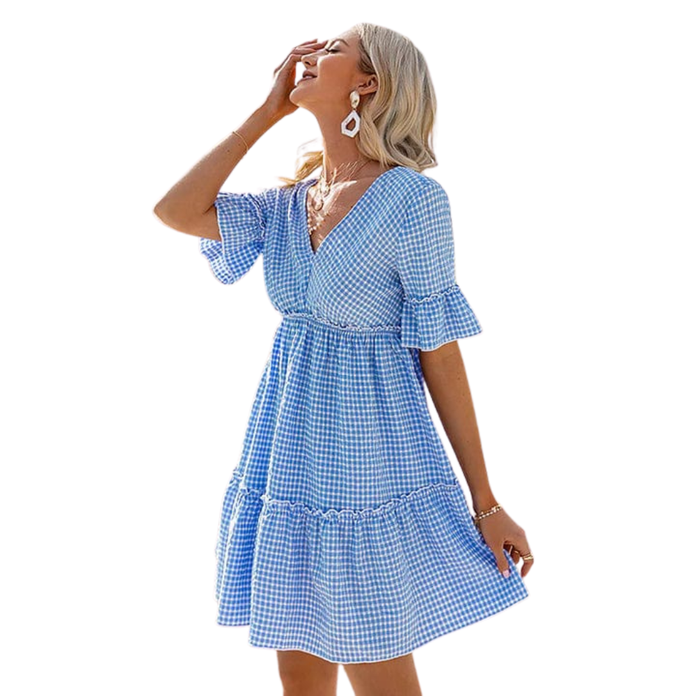 Karlijn™|Flatterende zomerjurk