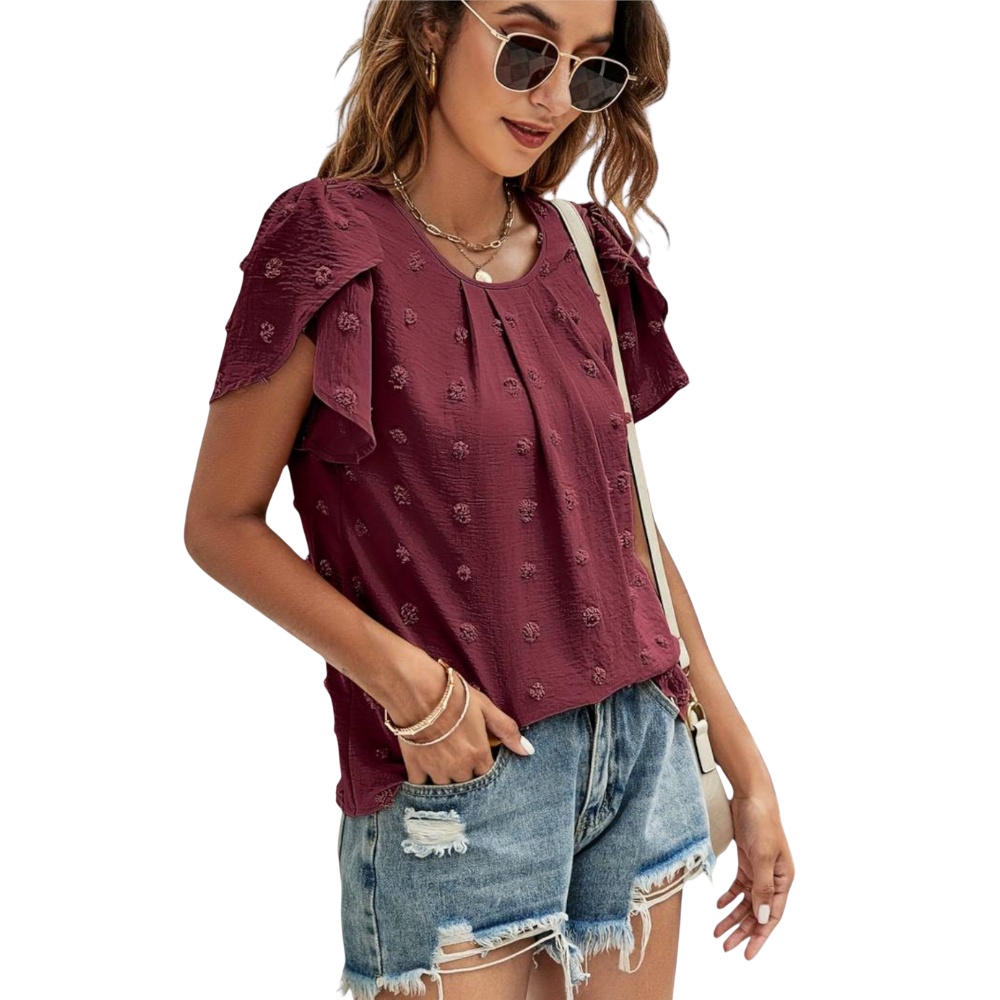 Annebel™|Polkadotblouse