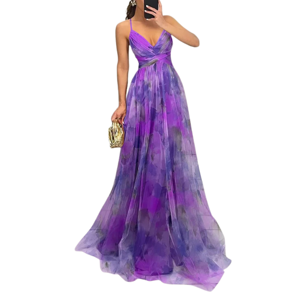 Elodie™|Magische maxi-jurk met bloemenprint