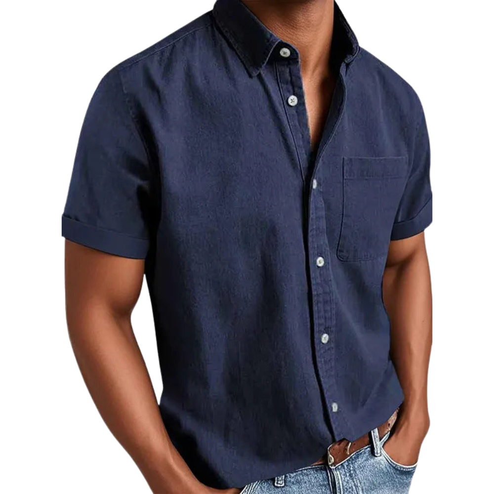 Jim™|Vintage klassiek overhemd