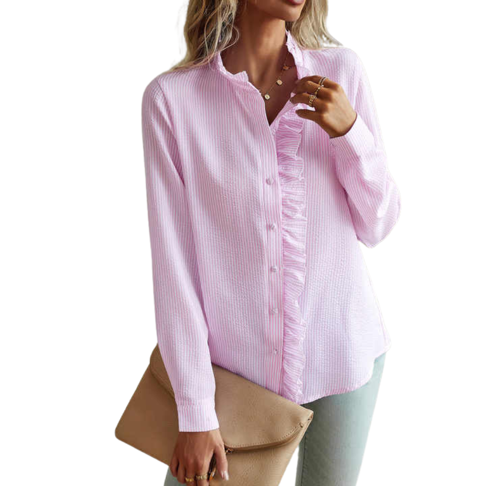 Amy™|Elegante polo blouse