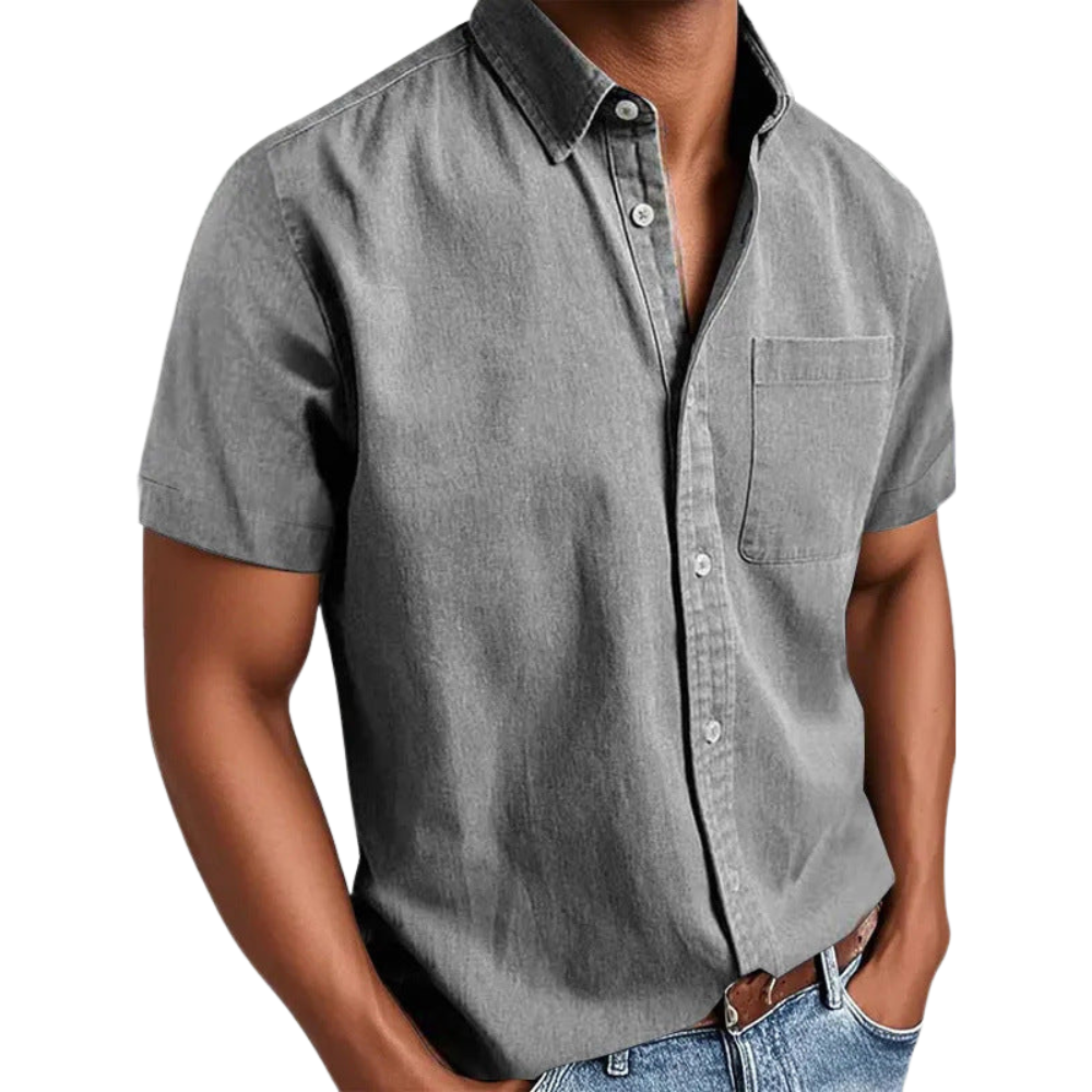Jim™|Vintage klassiek overhemd