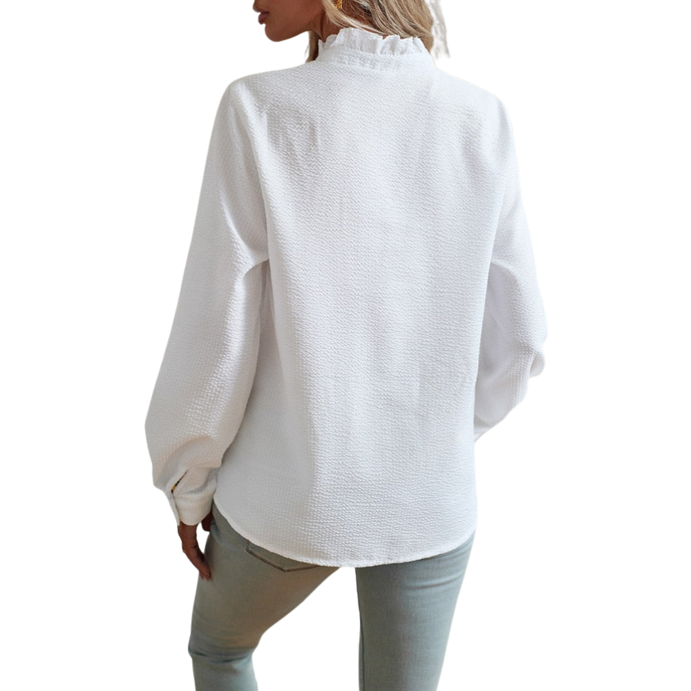 Amy™|Elegante polo blouse