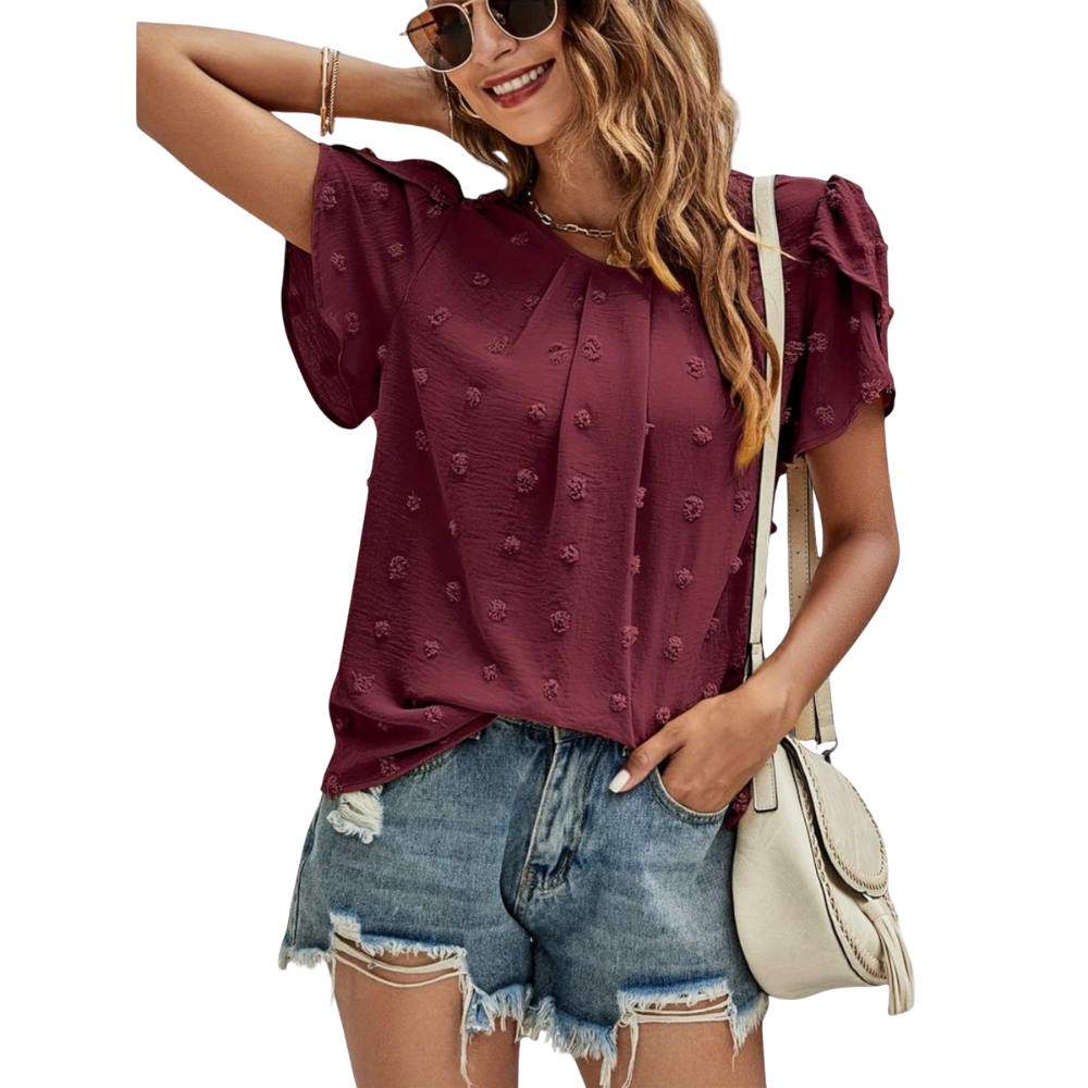 Annebel™|Polkadotblouse