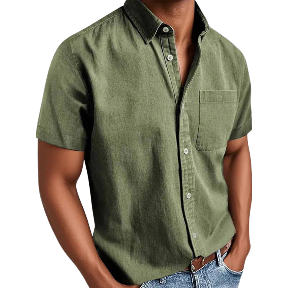 Jim™|Vintage klassiek overhemd