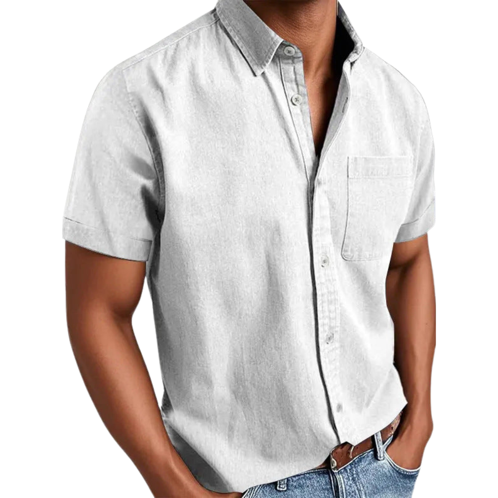 Jim™|Vintage klassiek overhemd