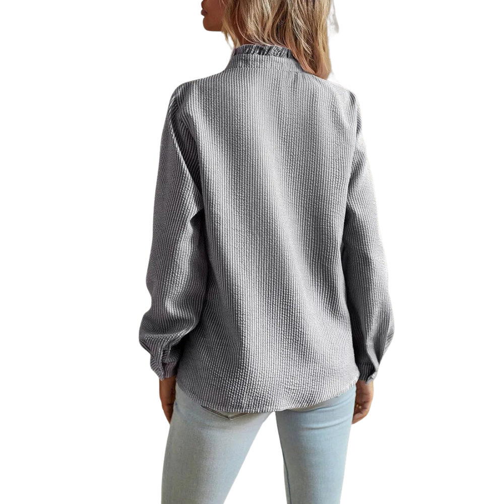 Amy™|Elegante polo blouse