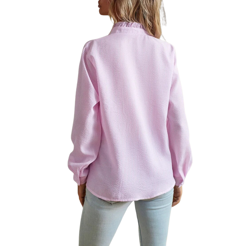 Amy™|Elegante polo blouse