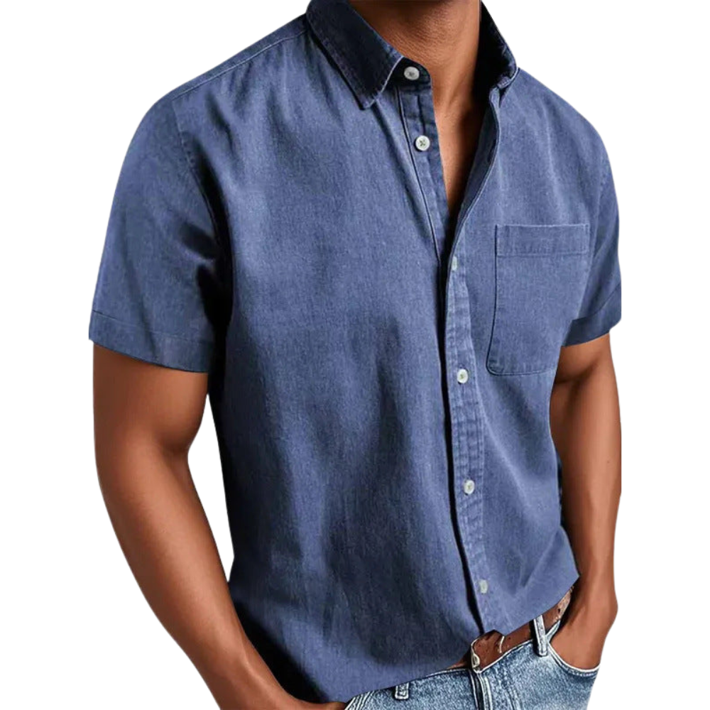 Jim™|Vintage klassiek overhemd