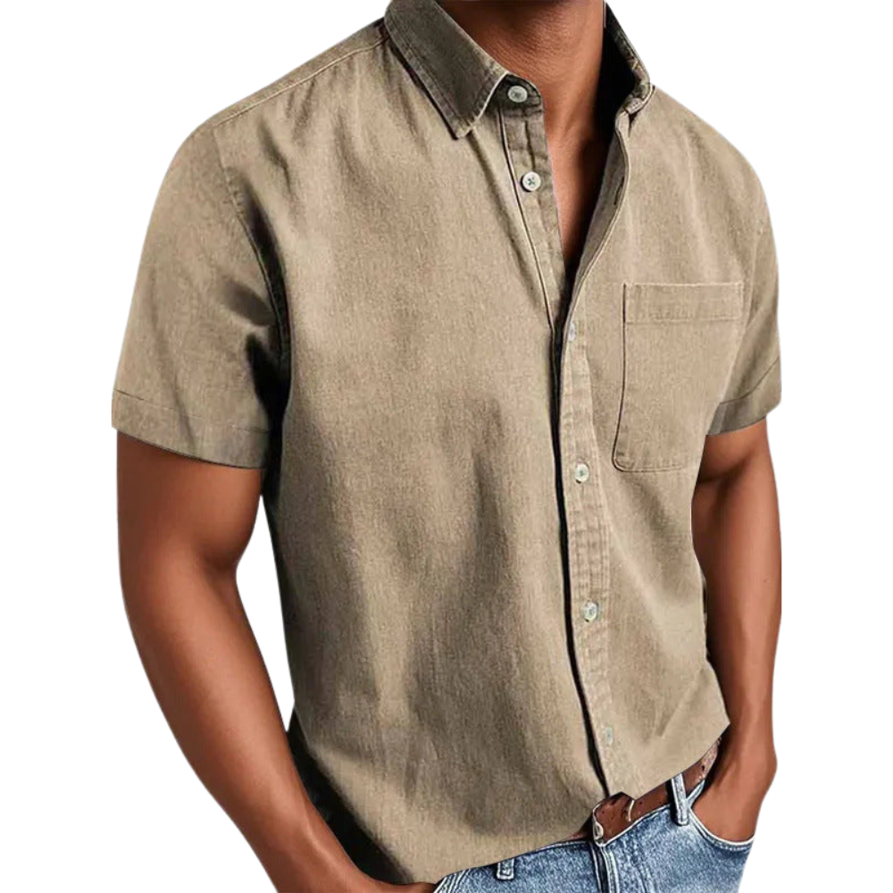Jim™|Vintage klassiek overhemd