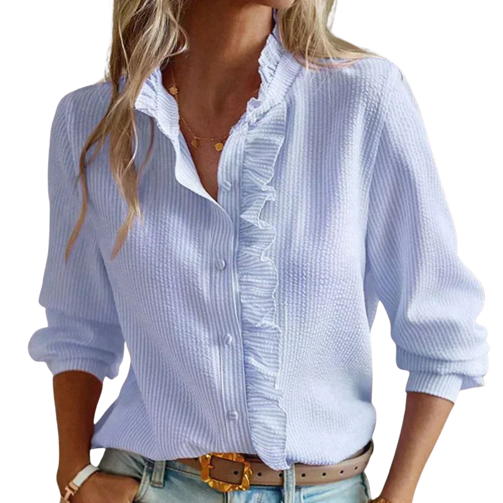 Amy™|Elegante polo blouse