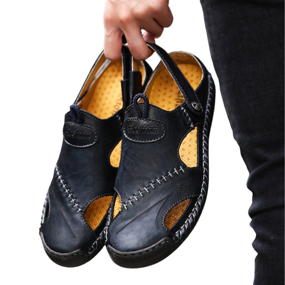 Mark™|Orthopedische leren sandalen