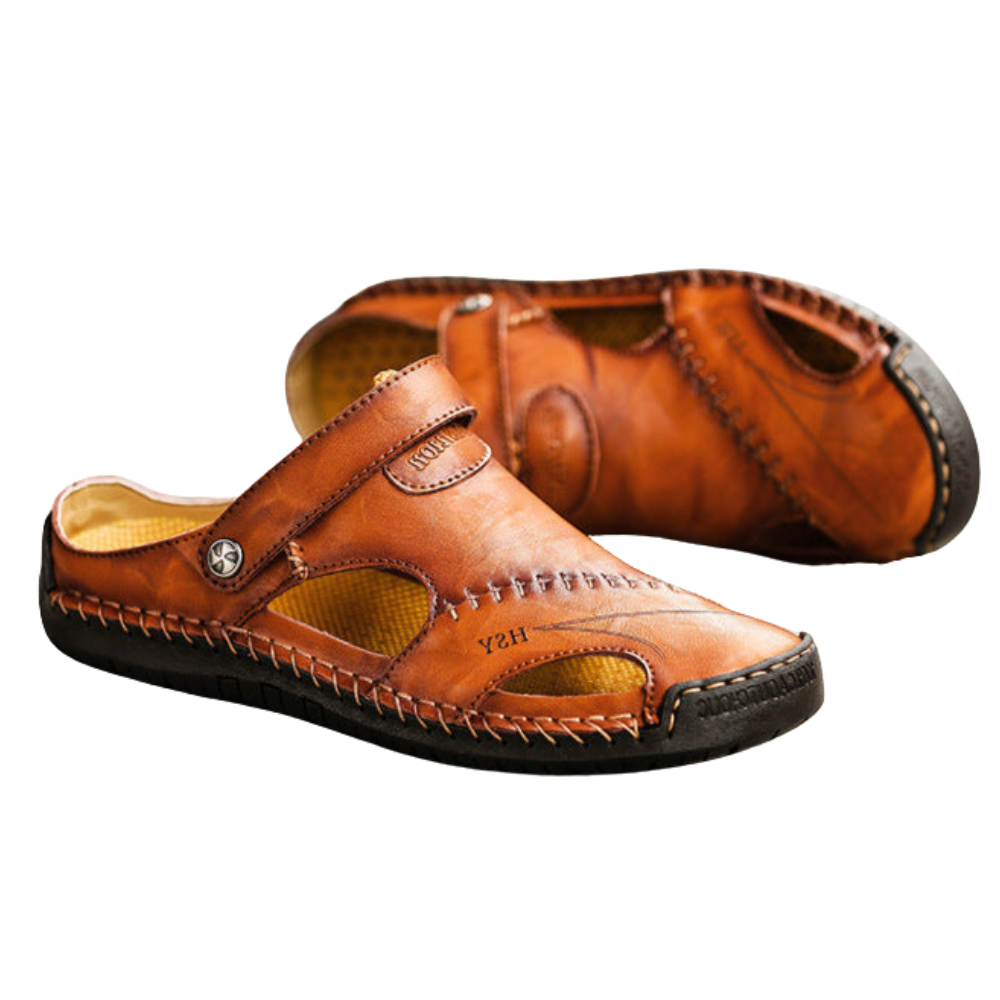 Mark™|Orthopedische leren sandalen