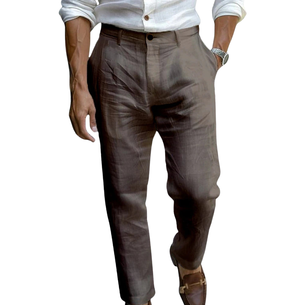 Siem™|Nonchalante linnen broek