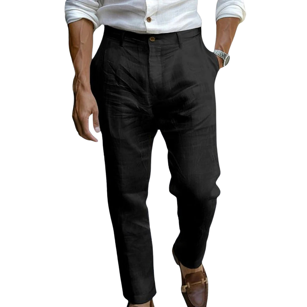 Siem™|Nonchalante linnen broek