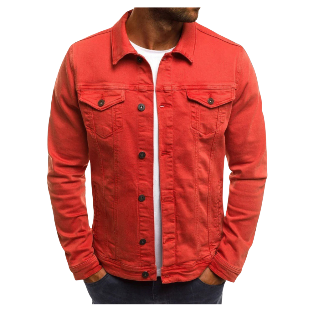 Luc™ - Stoere spijker jack