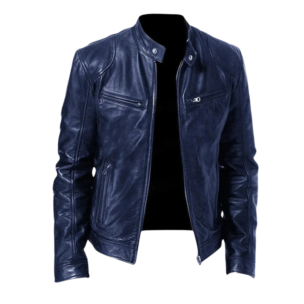 Casper™ - Stoere leren jas