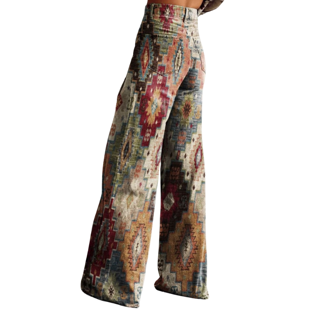 Evy™|Boho Vintage Broek