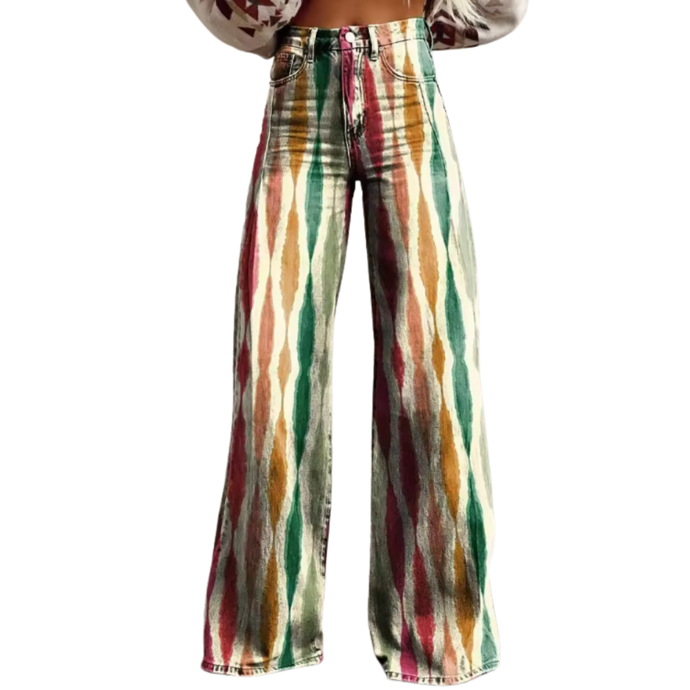 Iris™|Boho Vintage Broek