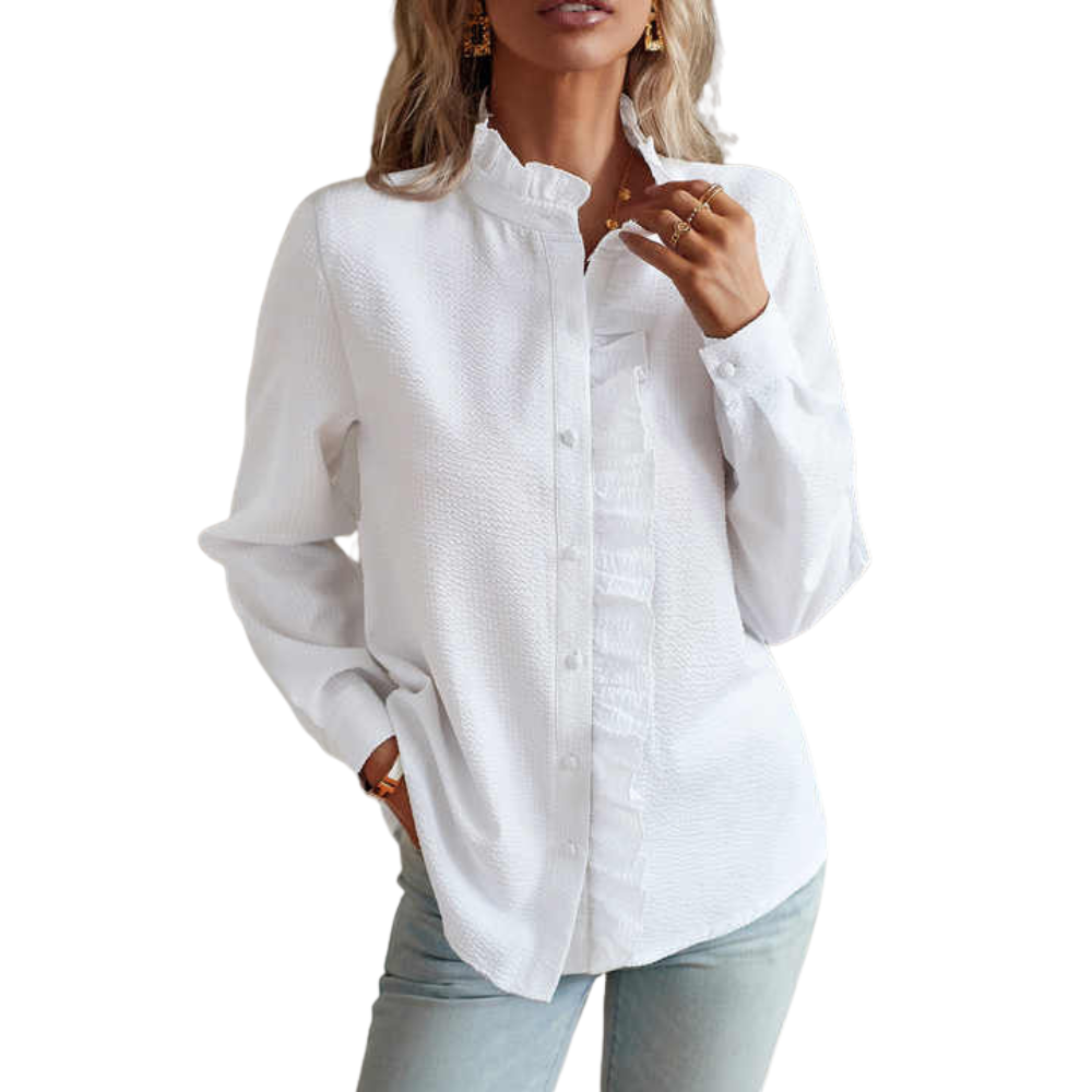 Amy™|Elegante polo blouse