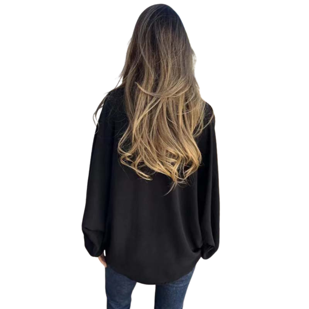 Nathalie™|Elegante oversized blouse