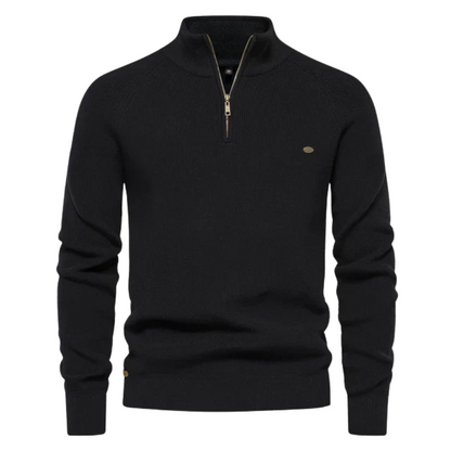 Tom™|Gebreide zip-up trui