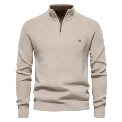 Tom™|Gebreide zip-up trui