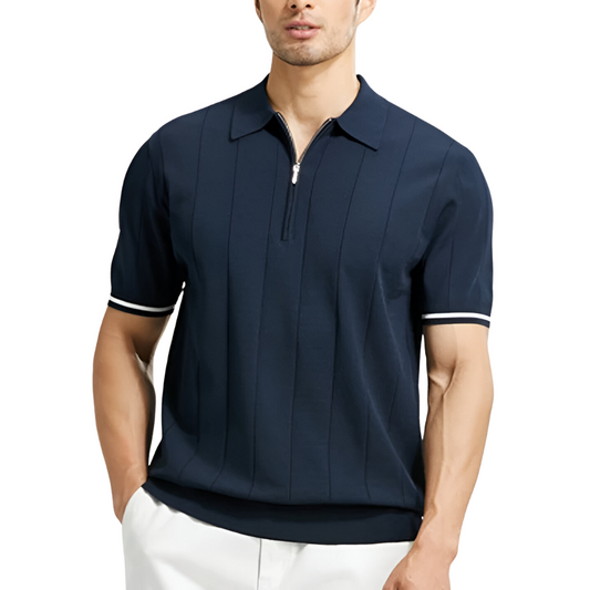 Mitchel™ -  Zip Polo