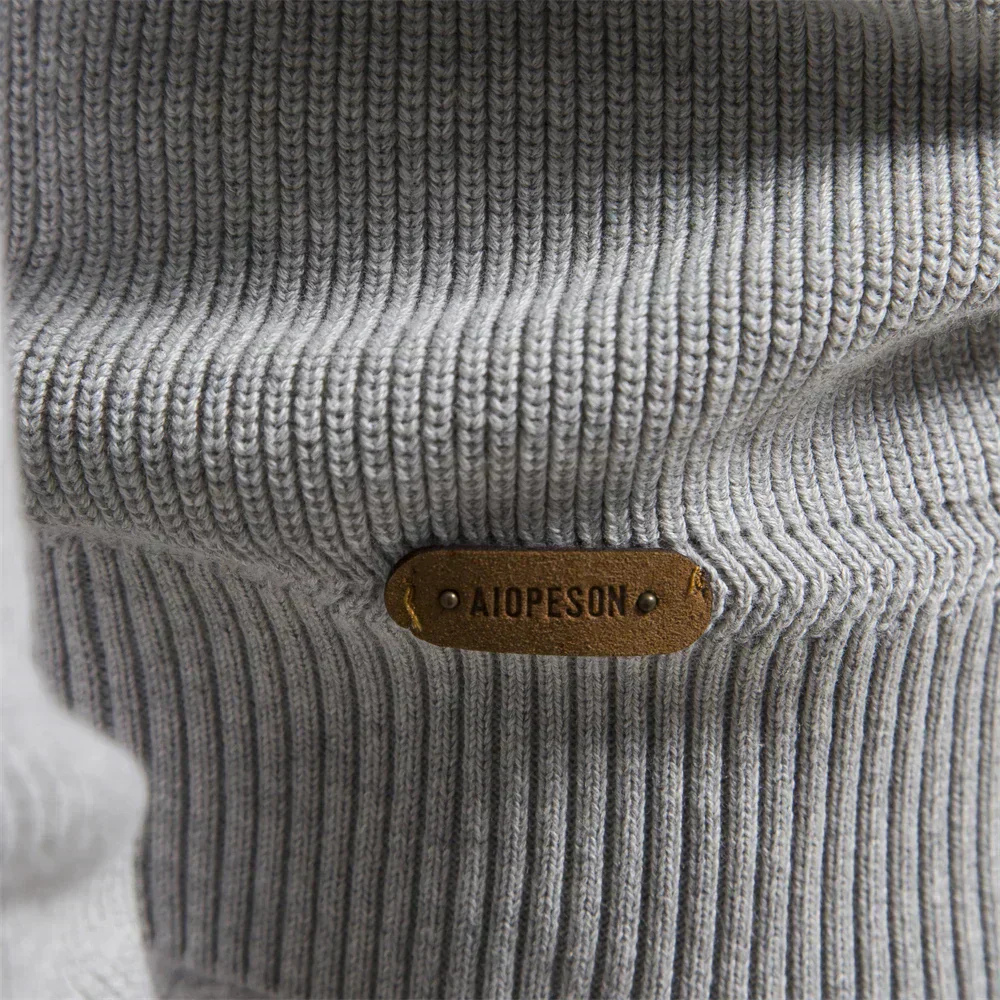 Tom™|Gebreide zip-up trui