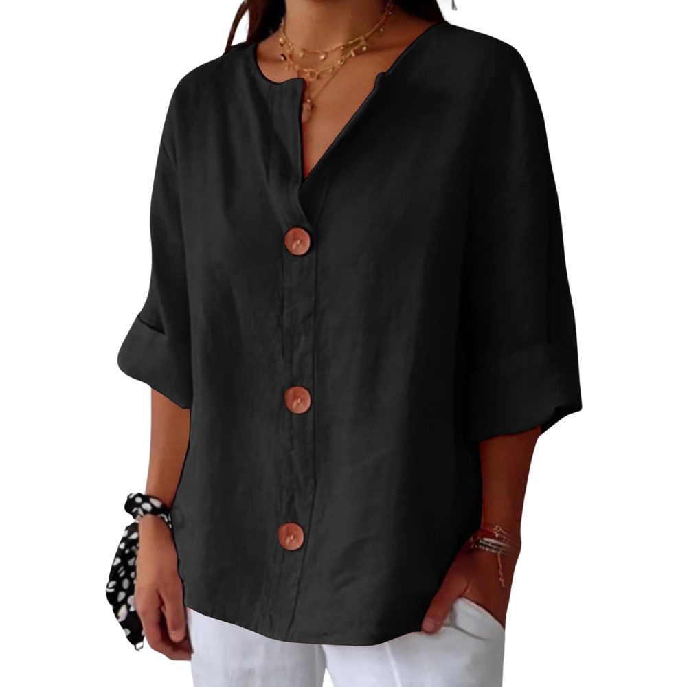 Liselot™|Casual linnen blouse