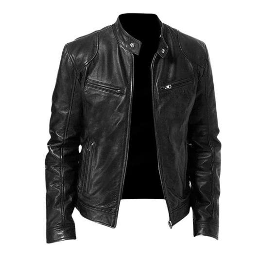 Casper™ - Stoere leren jas