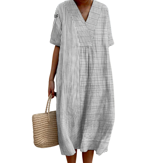 Lis™|Gestreepte Casual Jurk