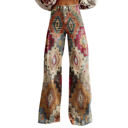 Evy™|Boho Vintage Broek