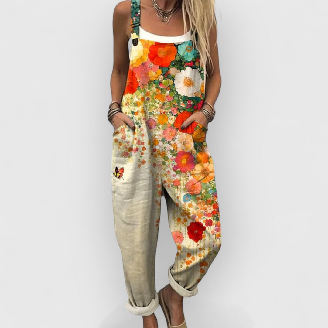 Elin™|Vintage tuinbroek