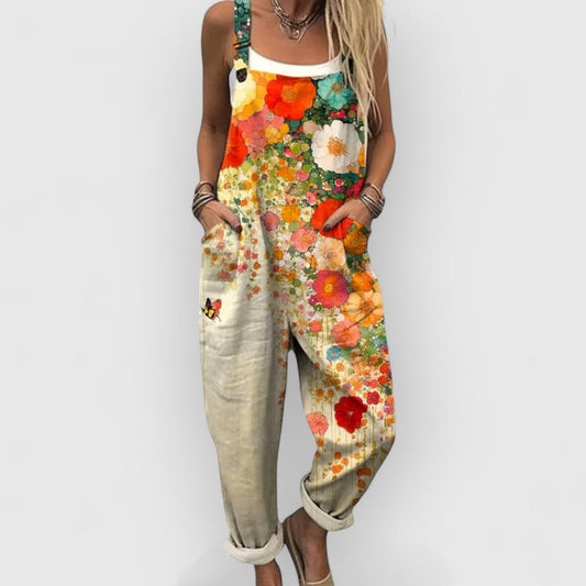 Elin™|Vintage tuinbroek